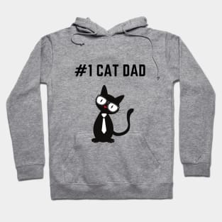 #1 Cat Dad Hoodie